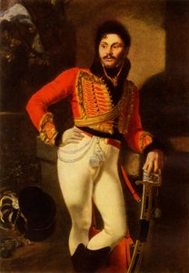 Portrait de Yevgraf Vladimirovich Davydov, 1822