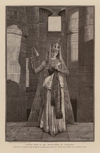Costume porté par Cora Urquhart Brown-Potter dans Cléopâtre - Oreste Cortazzo