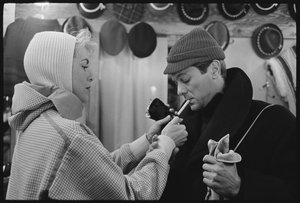 Janet Leigh et Tony Curtis aux Jeux olympiques d
