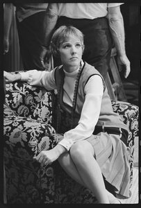 Julie Andrews sur le plateau de 