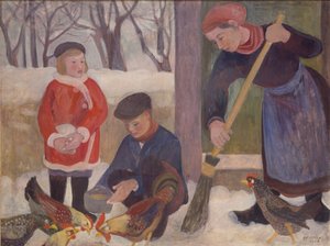 Hiver, 1940 - Orovida Camille Pissarro