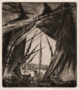 Voiles et une vue - Orville Houghton Peets