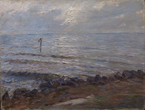 Lumière du soleil sur la mer - Oscar Björck