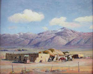 Maison en adobe, c. 1940