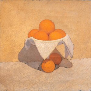 Étal de fruits avec des oranges