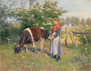 La Laitière - Oskar Frenzel