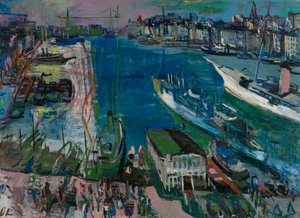 Le port de Marseille II - Oskar Kokoschka