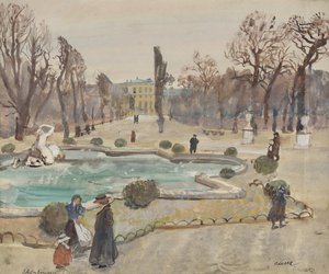 Schönbrunn (hiver) - Oskar Laske