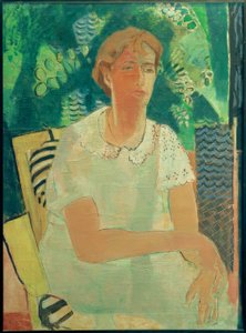Portrait de Lita en plein air