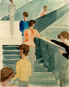 Escalier du Bauhaus - Oskar Schlemmer