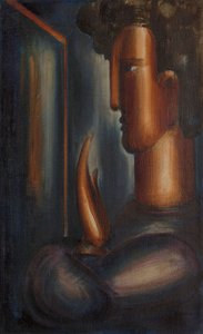 Devant le miroir