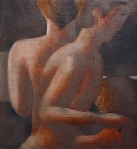 Trois nus, Frise d