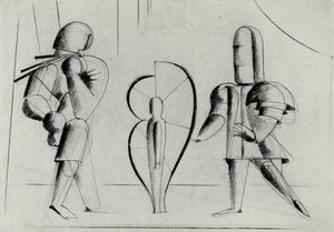 De la scène au Bauhaus, 1925 - Oskar Schlemmer