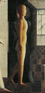 Nu, femme et arrivée, 1925 - Oskar Schlemmer