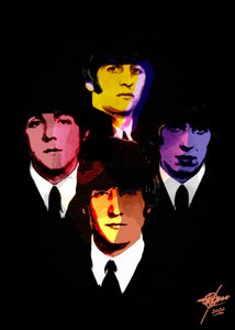 Portraits pop art colorés - Osvaldo Russo