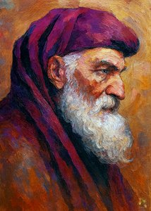 Sage antique contemplatif - Osvaldo Russo