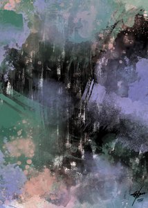 Abstrait sombre et atmosphérique - Osvaldo Russo
