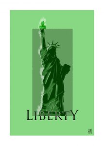 La lueur verte de Liberty - Osvaldo Russo