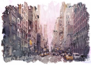 La vie urbaine à Metropolis - Osvaldo Russo