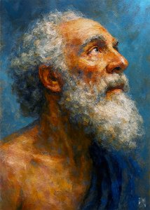 Le regard du vieil homme sage - Osvaldo Russo