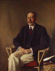 George V par Oswald Birley - Oswald Hornby Joseph Birley
