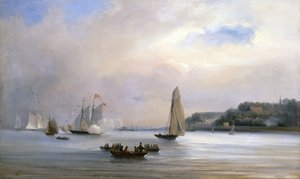 La course de yachts anglo-américaine autour de l