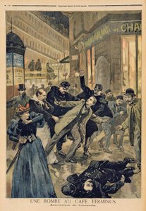 Une bombe au Café Terminus, l