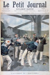 Accident sur le navire de guerre français Bouvines, 1895 - Oswaldo Tofani