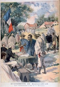 Enrôlement des indigènes sur l
