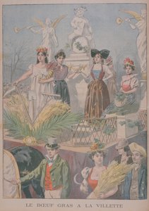 Festivités du Bœuf Gras, Villette, Paris, 1900 - Oswaldo Tofani