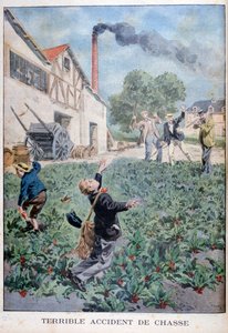 Accident de chasse, 1900 - Oswaldo Tofani