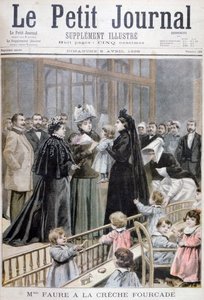 Madame Faure à la crèche Fourcade, France, 1896 - Oswaldo Tofani