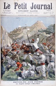 Révolte sur la frontière nord-ouest, les Britanniques assiégés à Malakand, Inde - Oswaldo Tofani
