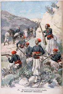 Troupes sénégalaises, Madagascar, 1897 - Oswaldo Tofani