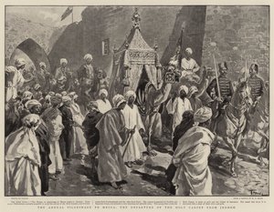 Le pèlerinage annuel à La Mecque, le départ du tapis sacré de Djeddah - Oswaldo Tofani