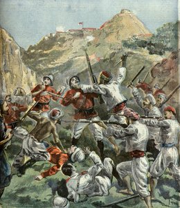 Les Britanniques sont attaqués au fort de Mala - Khan lors d
