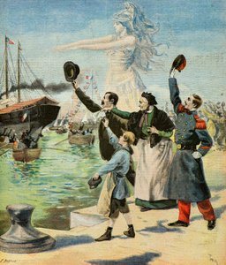 Le départ du corps expéditionnaire - Oswaldo Tofani
