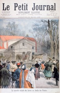 La nouvelle maison des chats sauvages au Jardin des Plantes, Paris, 1895 - Oswaldo Tofani