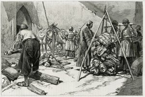 La pesée des bagages avant le départ de l