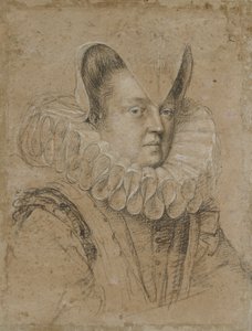 Portrait de Margherita, duchesse de Ferrare, début du XVIIe siècle
