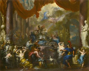 Allemand : Der Tod der Dido La mort de Didon - Ottmar Elliger the Younger