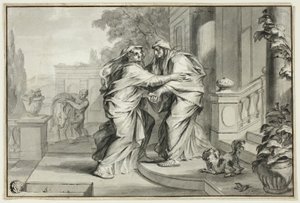 La visite - Ottmar Elliger the Younger
