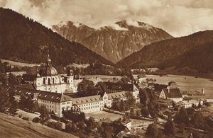 Ettal et son couvent, vers Estergebirge