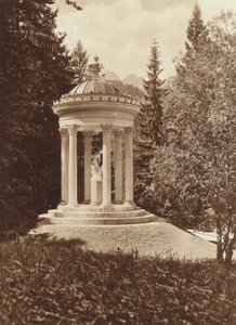 Parc du château de Linderhof du roi de Bavière, pavillon de Vénus