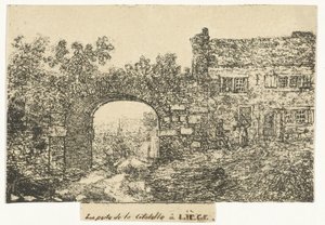 Porte de la Citadelle à Liège - Otto Baron Howen