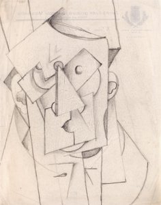 Composition cubiste – La Tête