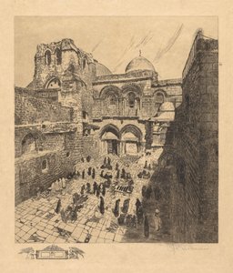 Église du Saint-Sépulcre, Jérusalem - Otto H. Bacher