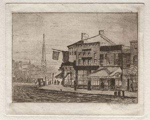 Cleveland, Woodland Avenue et Eagle Street - Otto H. Bacher