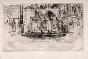 Eaux-fortes de Venise : Pozzo San Vio, 1882
