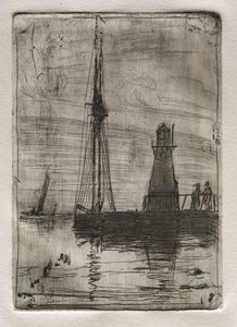 Quai de la rivière - Otto H. Bacher